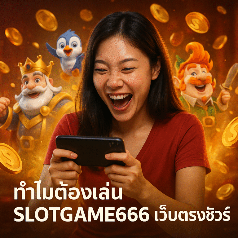 ทำไมต้องเล่น SLOTGAME6666 เว็บตรงชัวร์