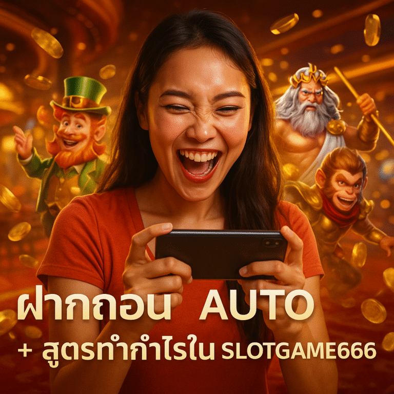 ระบบฝากถอนสูตร ฝากถอน AUTO สูตรทำกำไรใน SLOTGAME6666