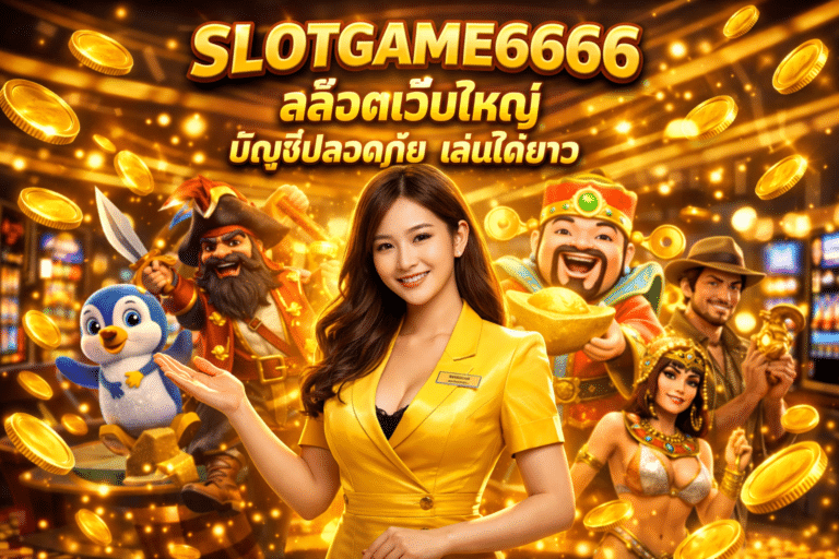 SLOTGAME6666 สล็อตเว็บใหญ่ บัญชีปลอดภัย เล่นได้ยาว